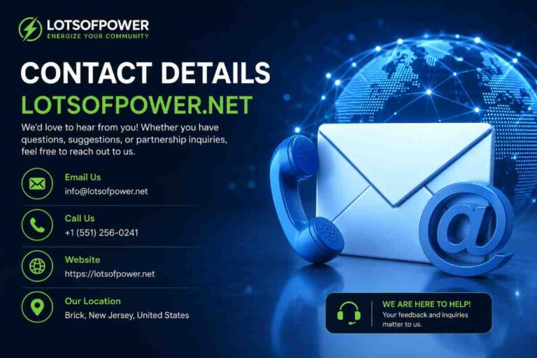 contact details lotsofpower net: Complete Guide to Community Energy Solutions