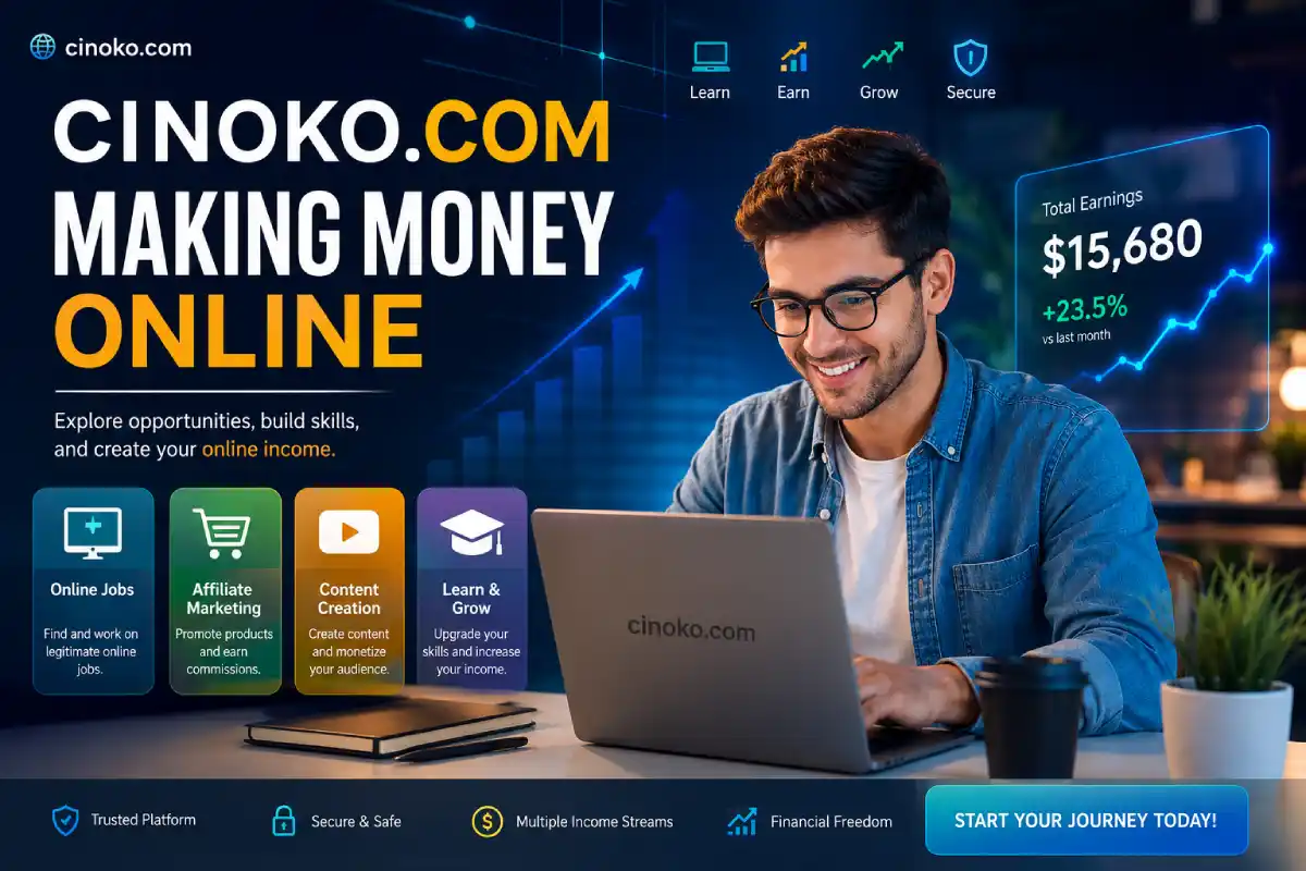 cinoko.com making money online: Guide, Safety & What Information