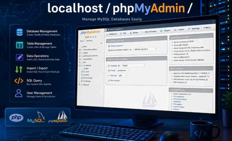 localhost/phpmyadmin/: Complete Guide to MySQL Database Management