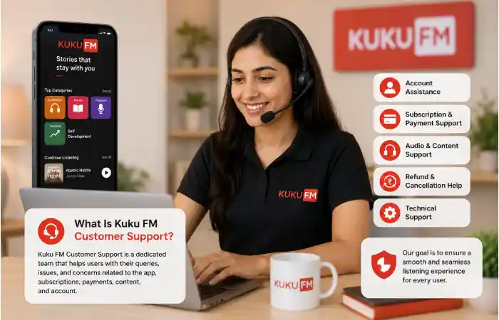 what Is Kuku fm customer support_