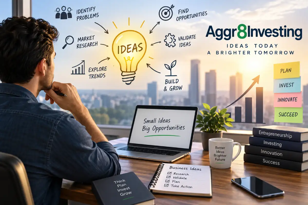 how to find business ideas aggr8investing: Aggr8Investing Guide