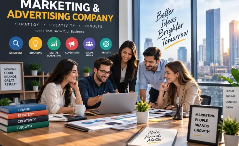 marketing & advertising company: Services, Benefits & Guide