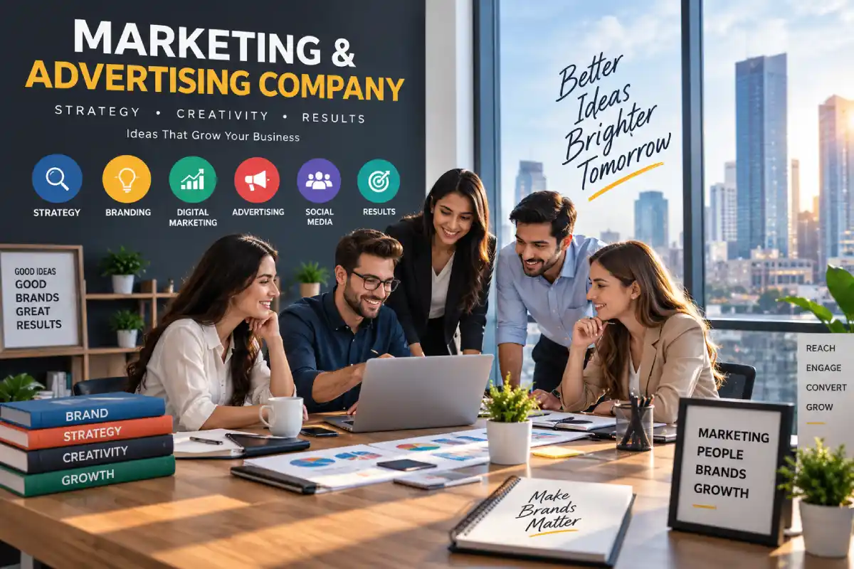 marketing & advertising company: Services, Benefits & Guide