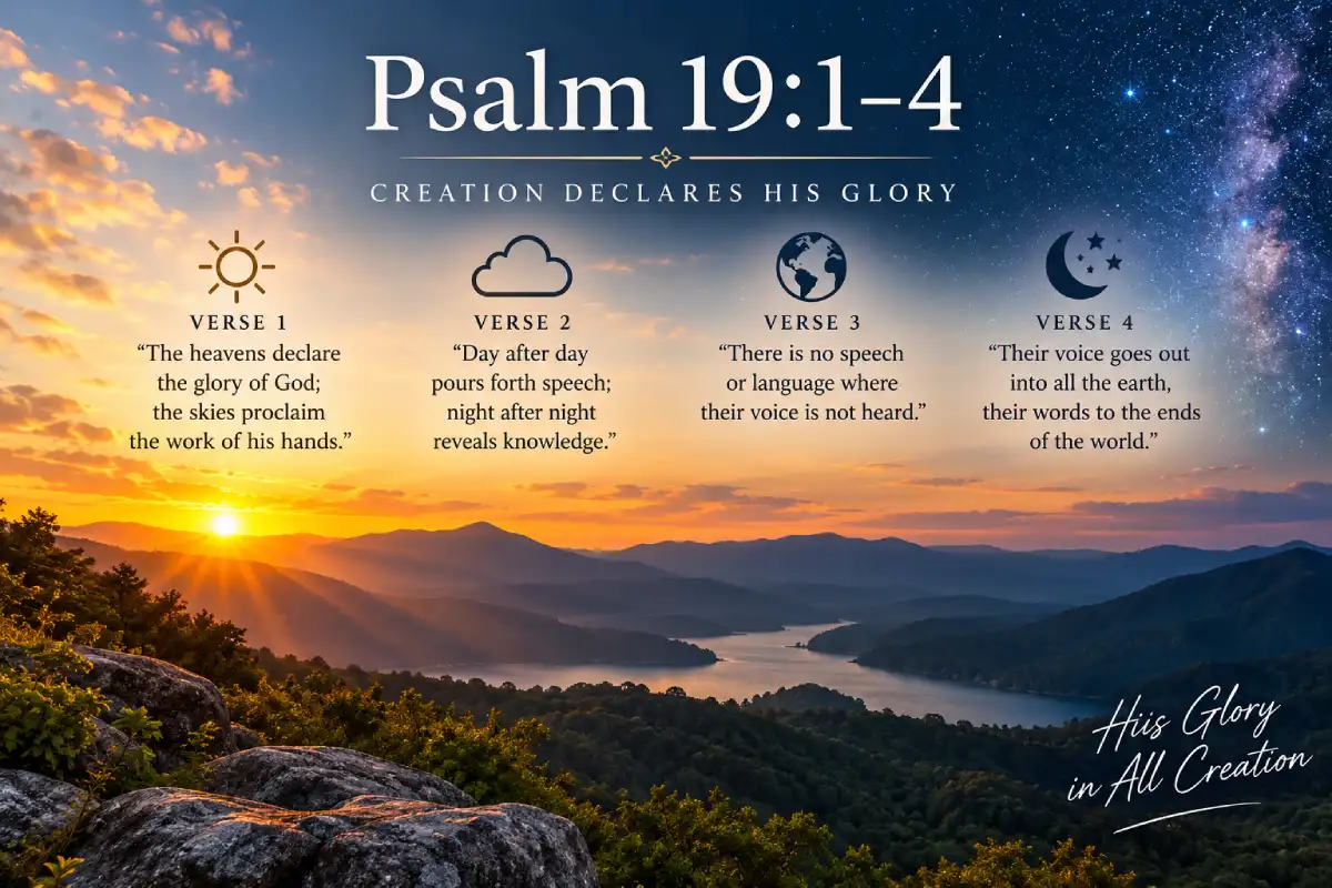 psalm 19 1-4: Meaning, Message, and Spiritual Significance
