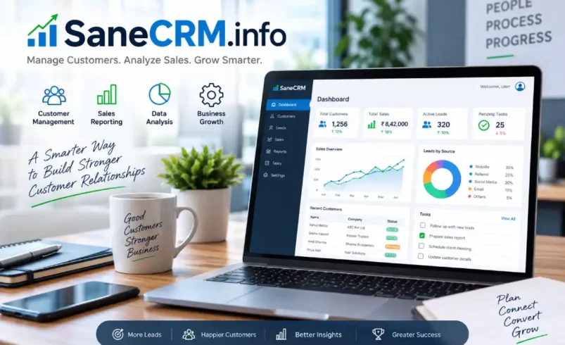 sanecrm. info: Features, Sales Reporting & CRM Guide